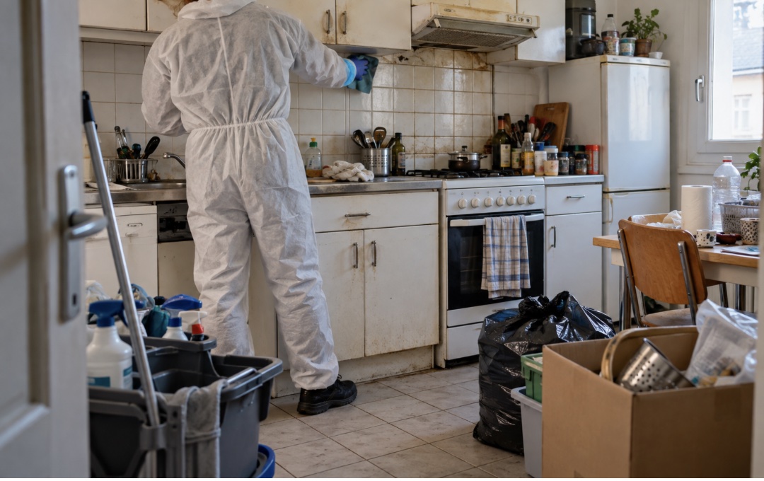 Remise en état d’un logement en cours